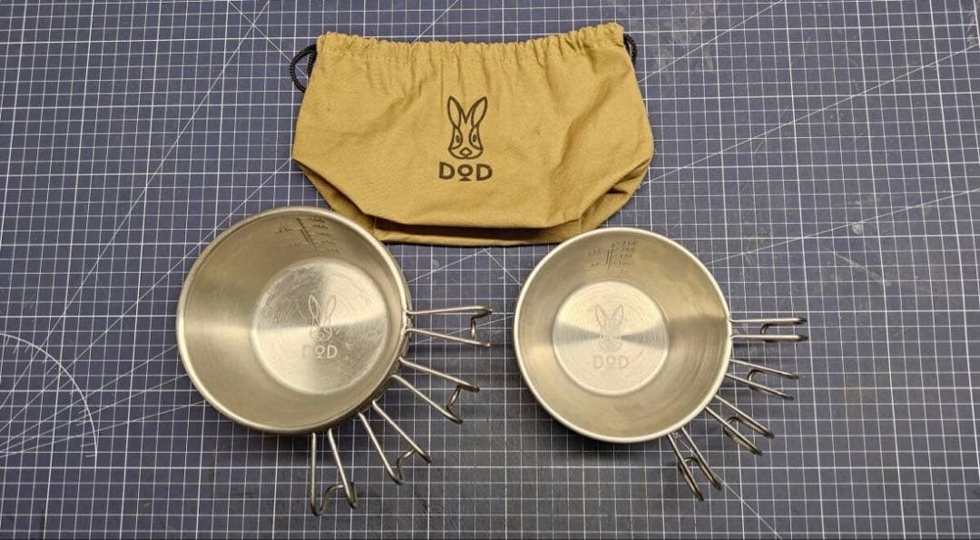 【DOD】ファミリーキャンプ用品 まとめ売り｜4人用｜使用3回・引っ越しのため