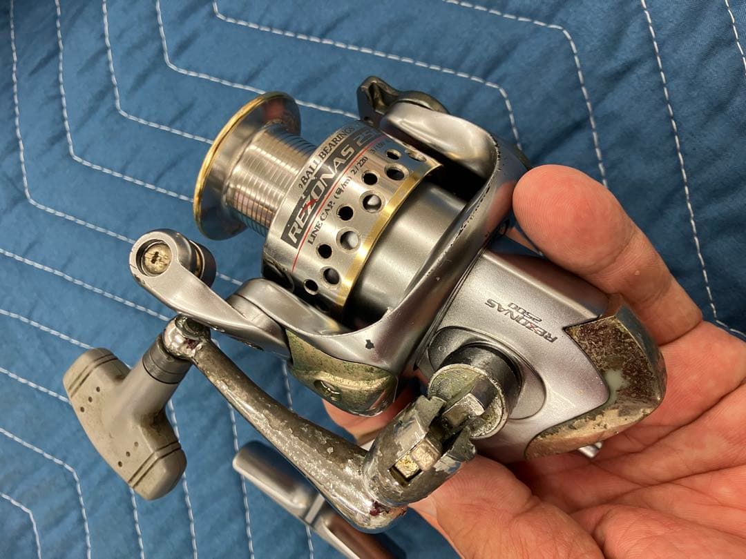 スピニングリールをまとめて18台（分解整備済）