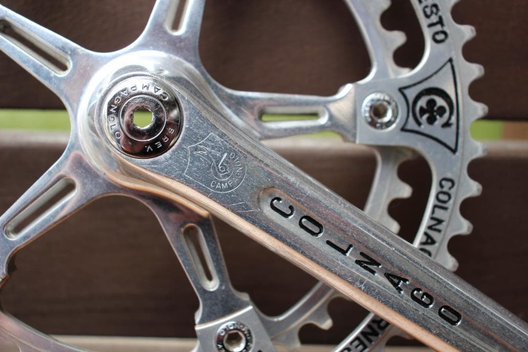 【希少!!】COLNAGO刻印エアロシェイプクランク Campagnolo