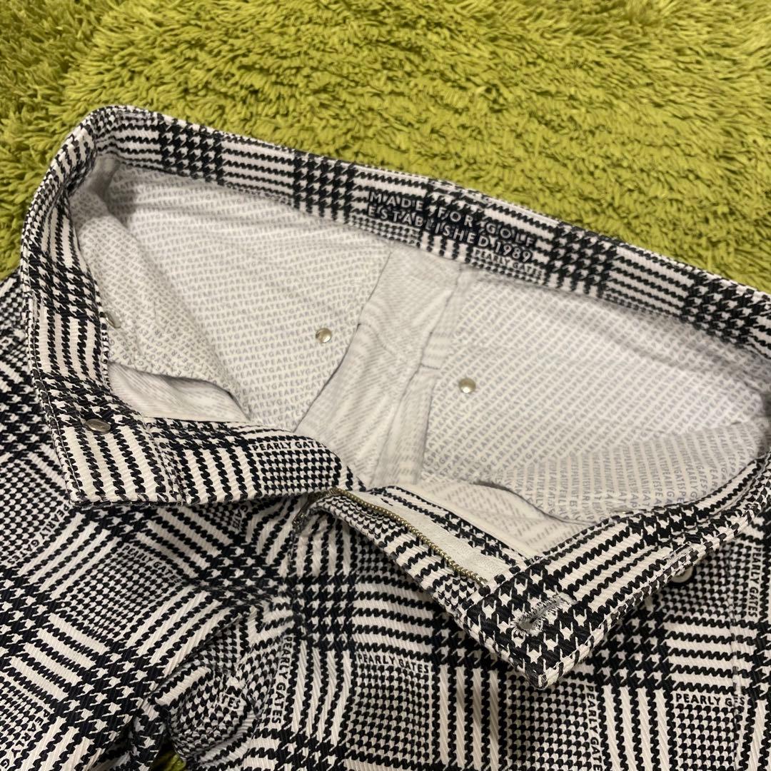 パーリーゲイツ PEARLYGATES ストレッチパンツ 千鳥格子柄 サイズ1