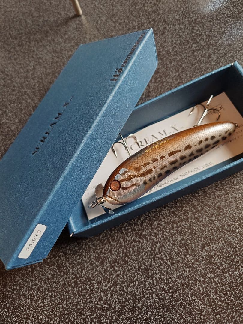 メガバス ito スクリームX オールド 2005 年号入 雷魚 新品未使用