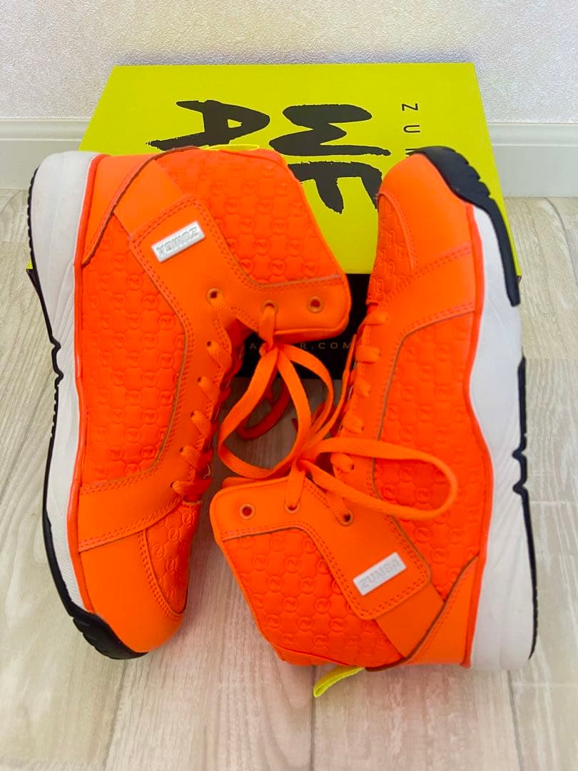 ZUMBA　ズンバ　蛍光オレンジシューズ 24.5cm　JWI正規品