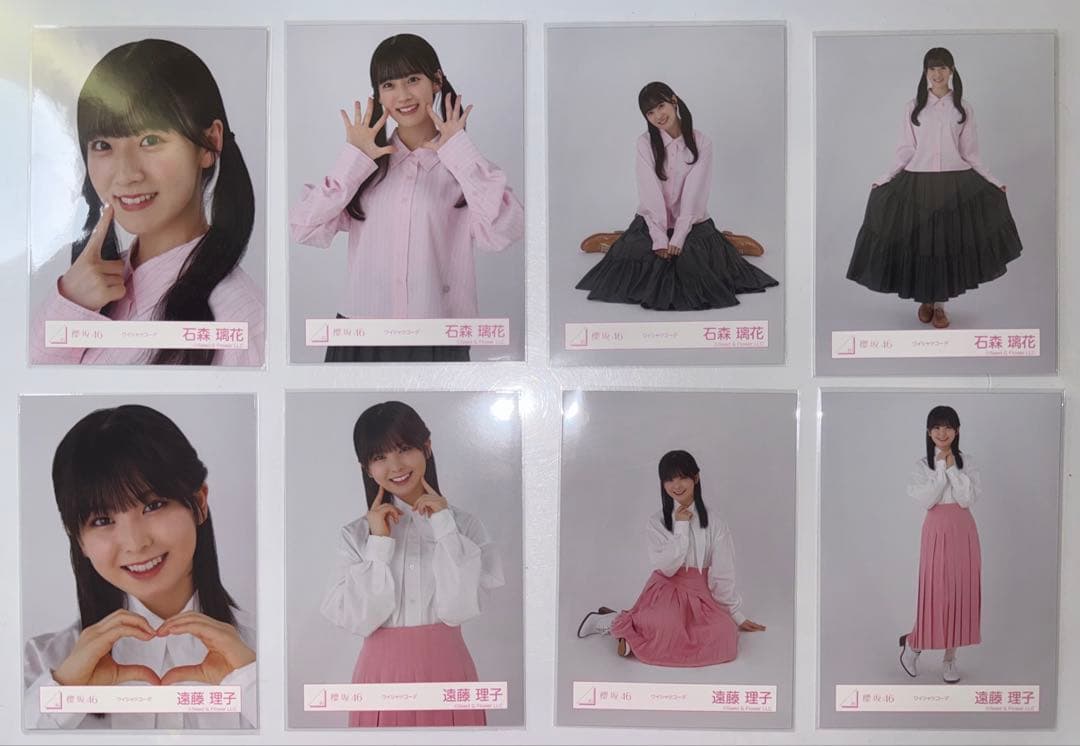 櫻坂46 ワイシャツコーデ　三期生　まとめ売り　フルコンプ