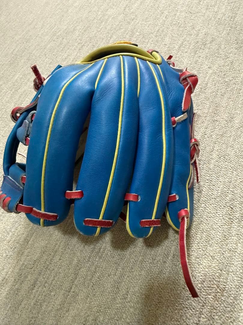 Mizuno Pro 軟式グローブ 青