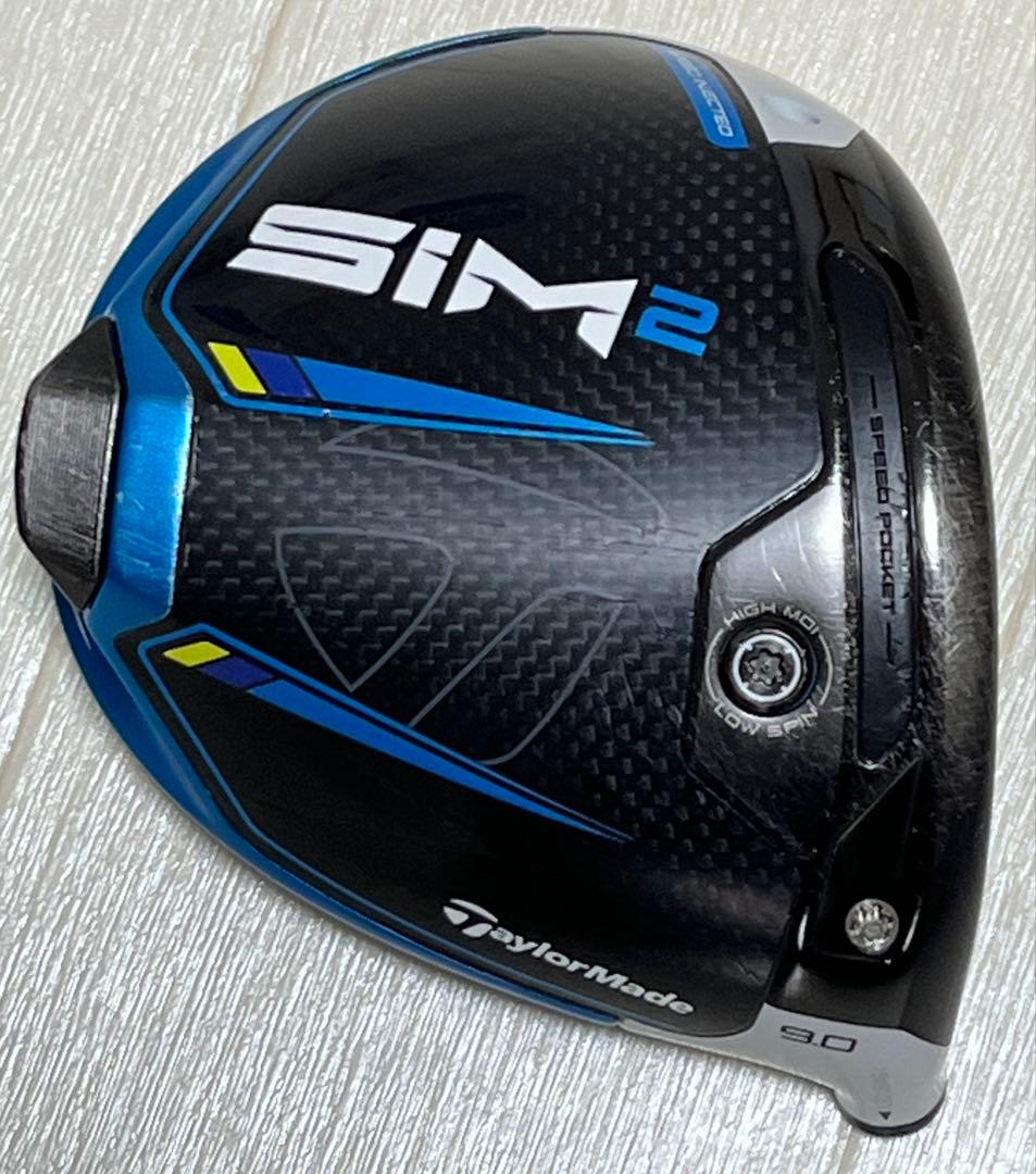 TaylorMade SIM2 ドライバー ヘッドのみ　ヘッドカバー付き