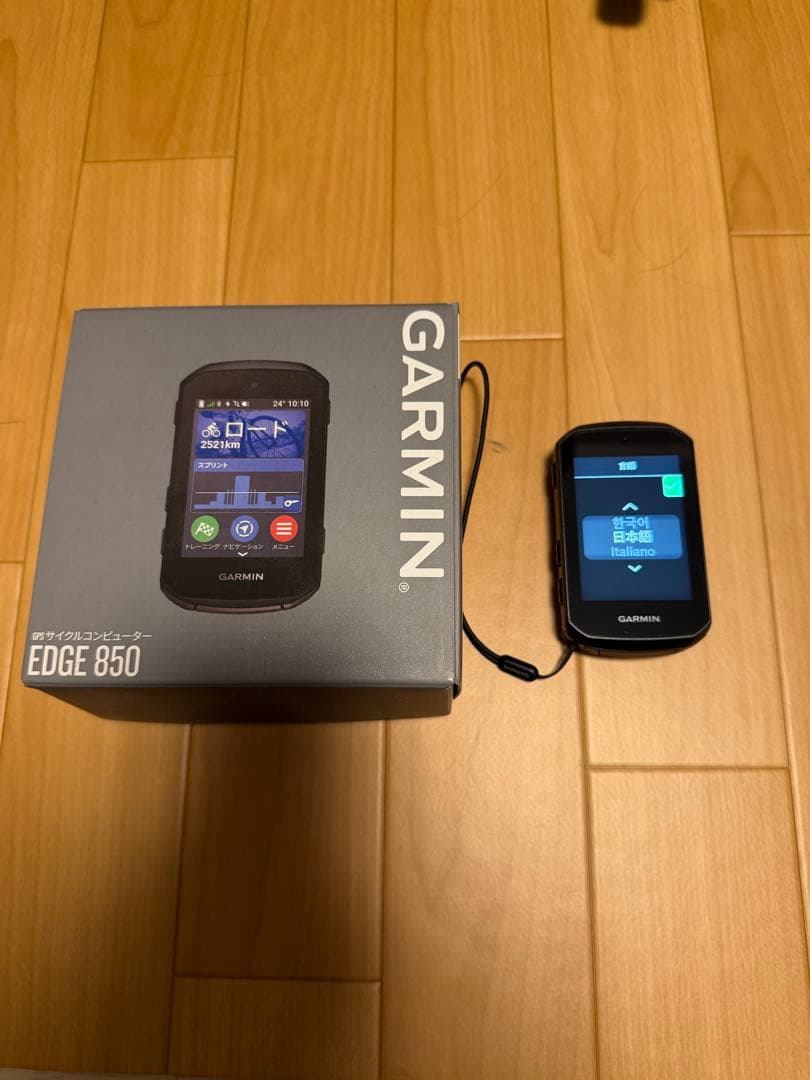 GARMIN EDGE 850 サイクルコンピューター本体