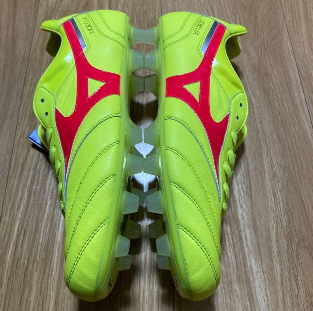 ミズノ モレリア Ⅱ ジャパン 26.5㎝ イエロー サッカースパイク