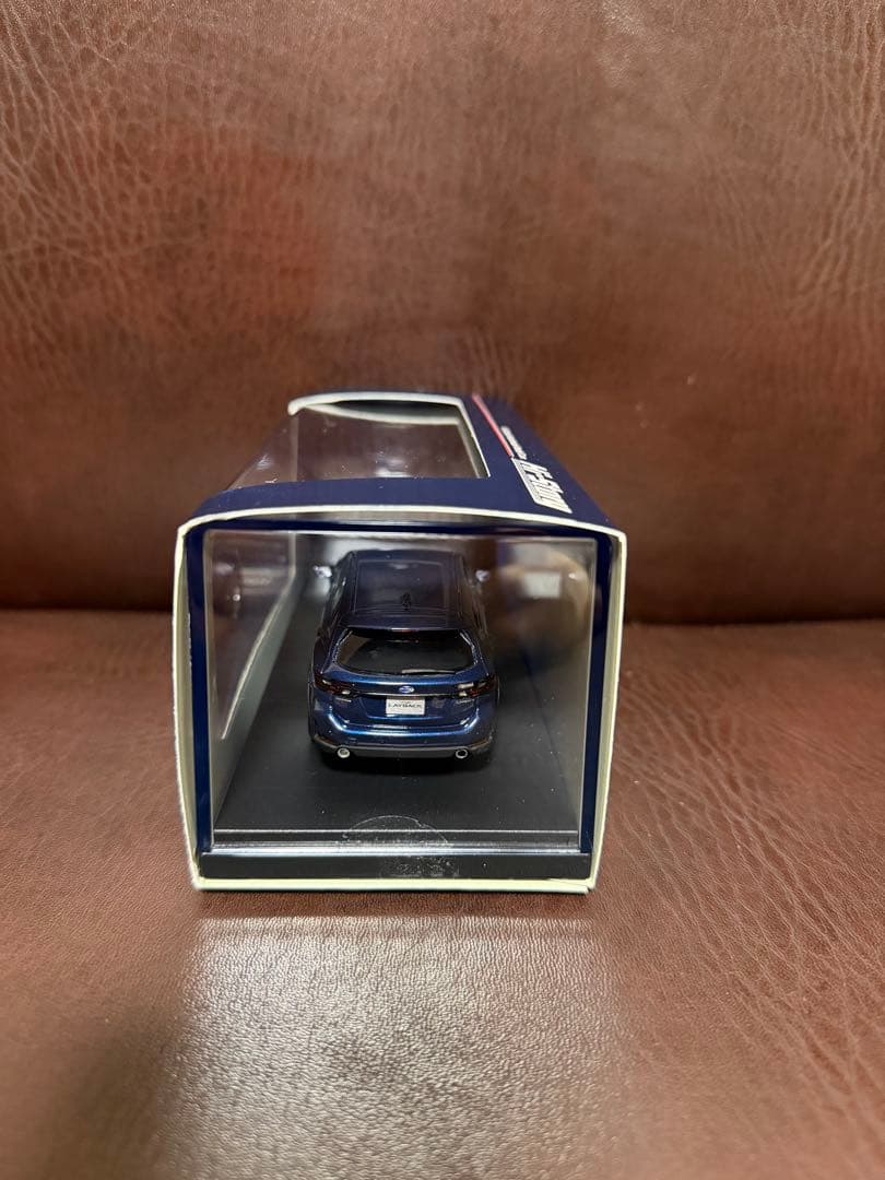 新品 Hi-Story 1/43 スバル レイバック サファイアブルー・パール