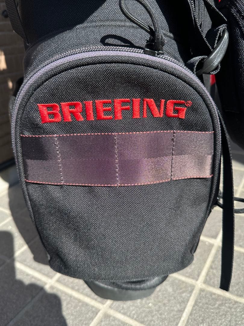 BRIEFING ゴルフキャディーバッグ ブラック　ＣＲ４#２　ブリーフィング