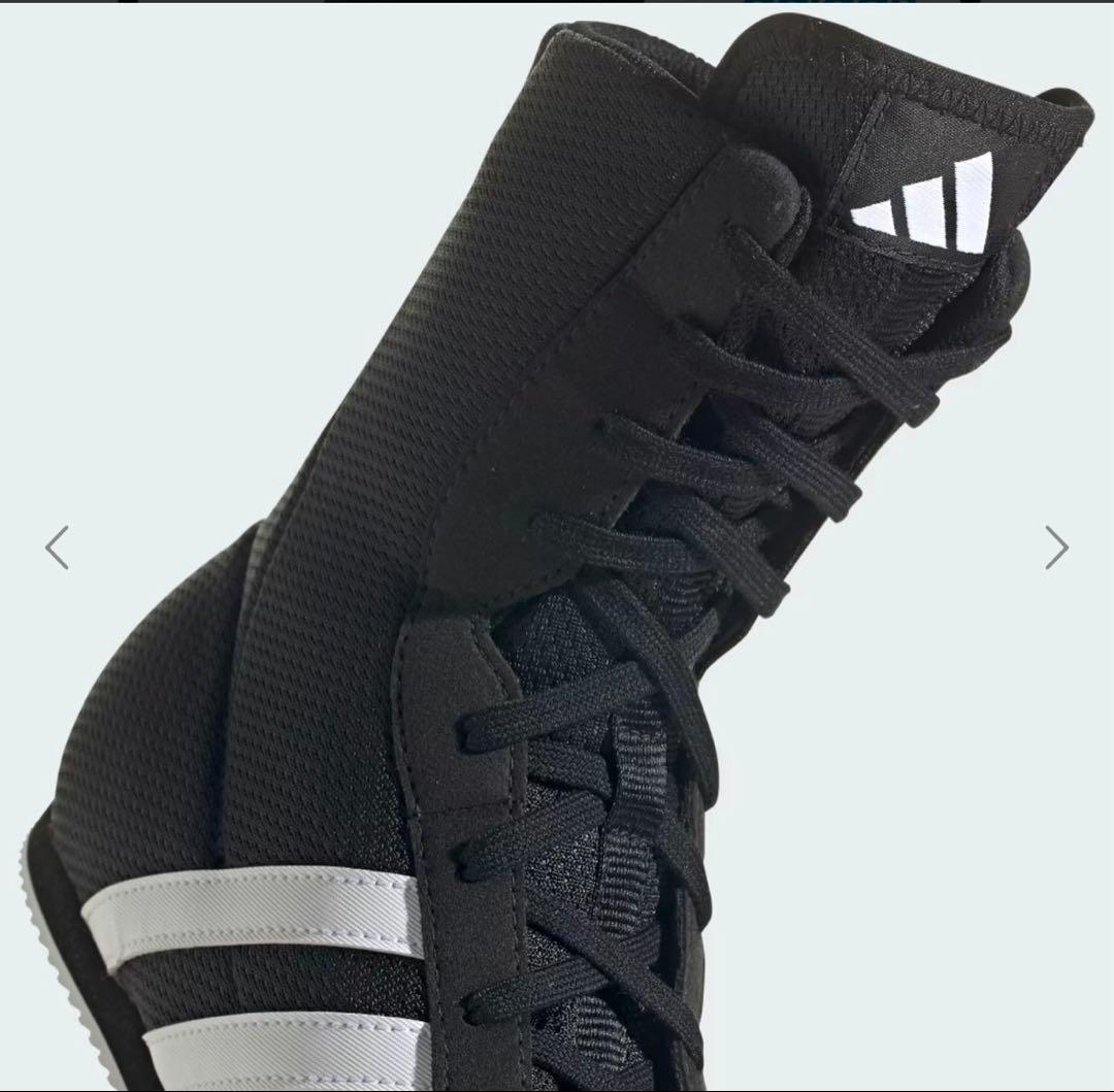 adidas boxhog2 ボクシングシューズハイカット ブラック★お値下げ中
