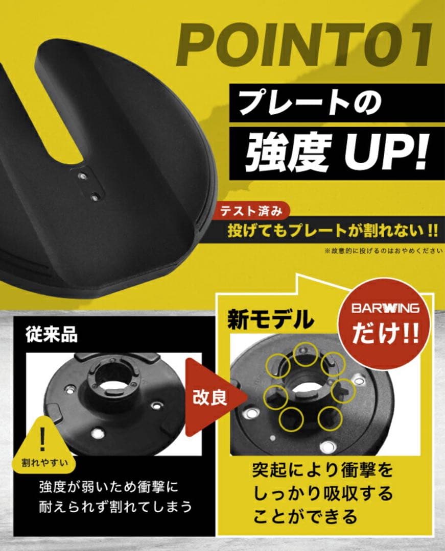 【新品未使用】BARWING NEWモデル ダイヤル式ダンベルセット 24kg