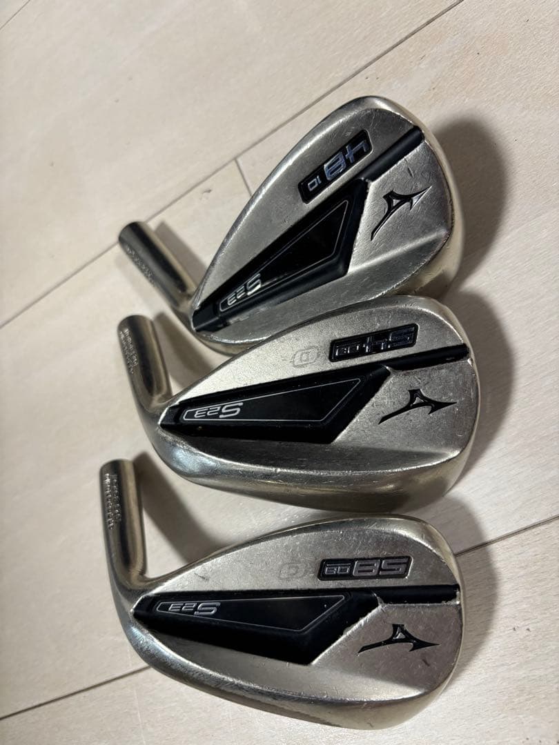 ミズノ　Mizuno S23 ウェッジ 3本セット