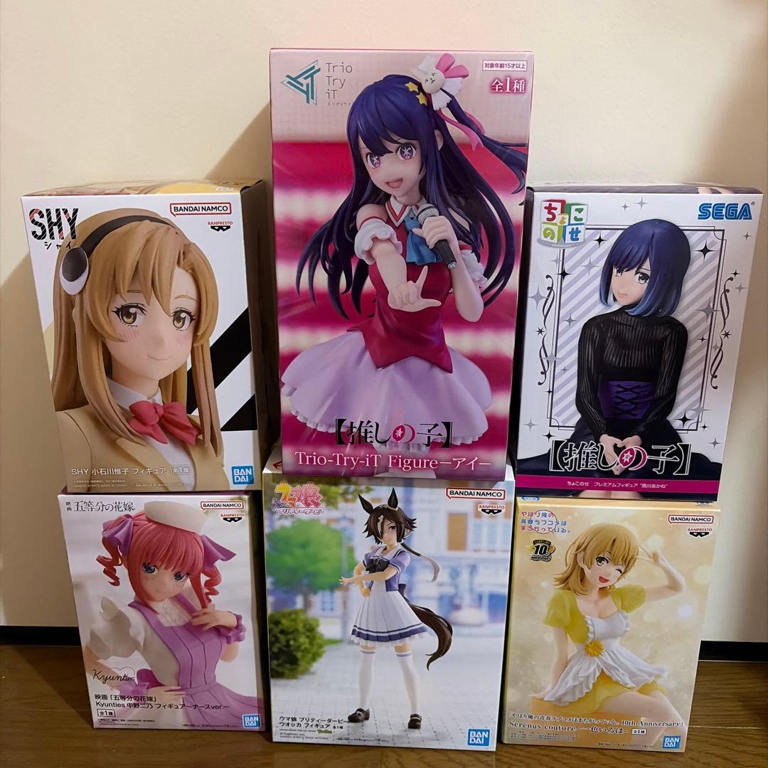 まとめ売り 美少女 フィギュア SHY 推しの子 五等分の花嫁 ウマ娘 6点