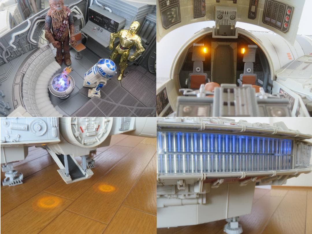 【超希少・中古・お得セット】ハズブロ　アルティメット　ミレミアム・ファルコン