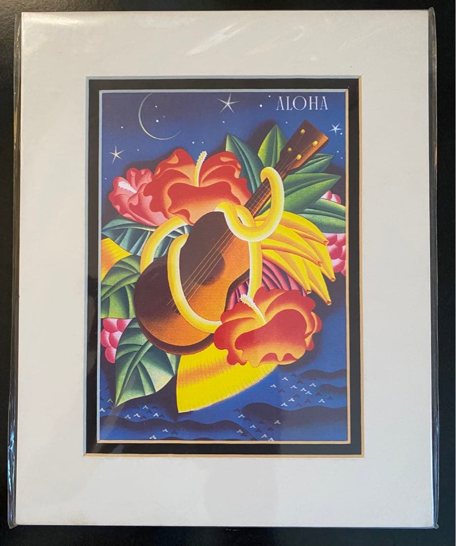 ハワイ　絵　5枚セット