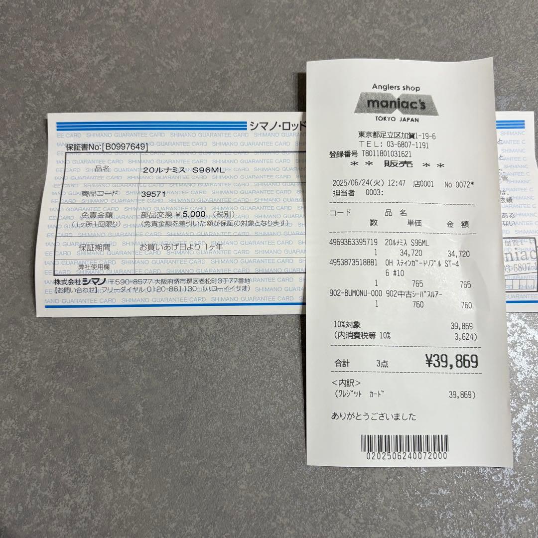 20 ルナミス S96ML