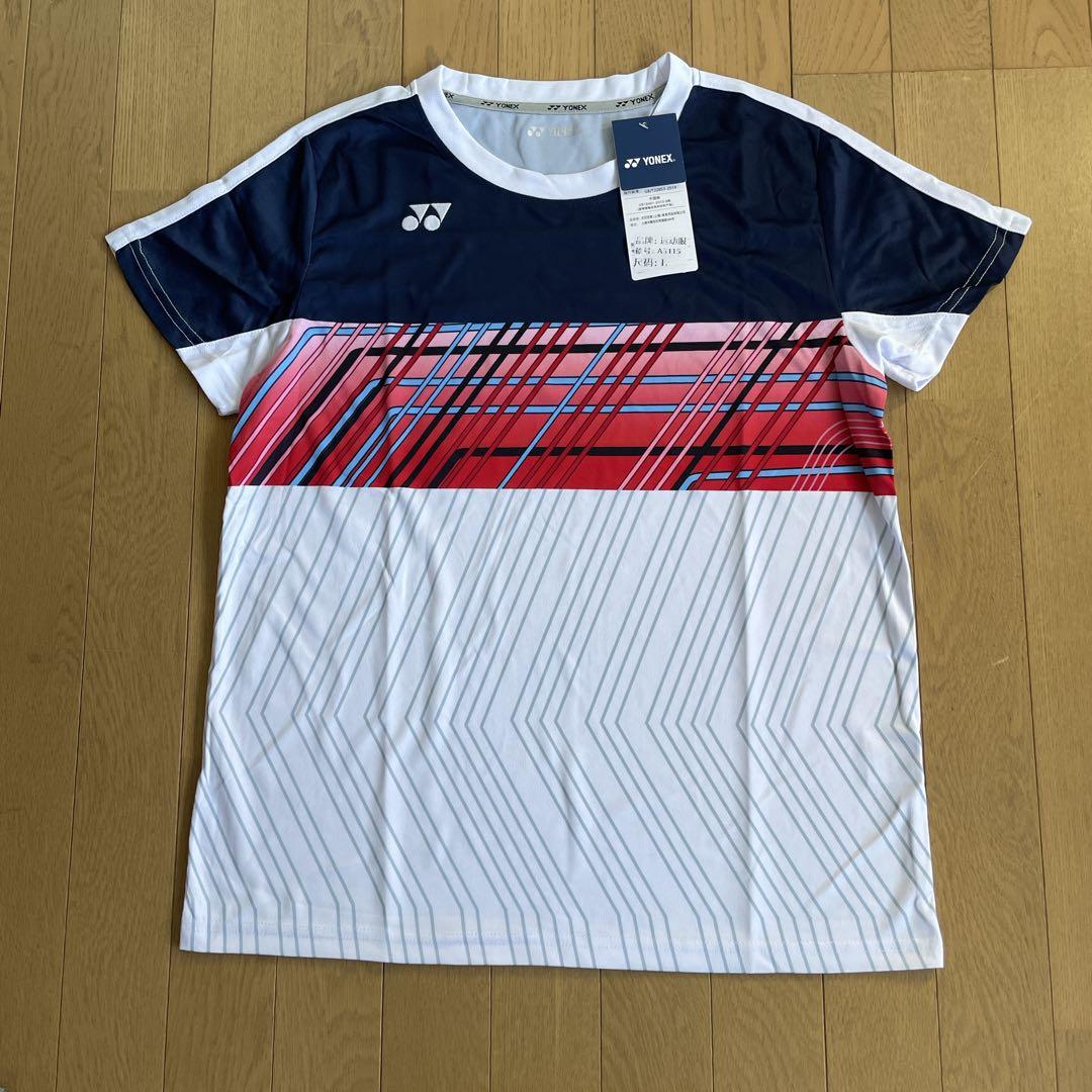 ヨネックス　YONEX テニス＆バドミントン　ゲームウェア　新品　L白系