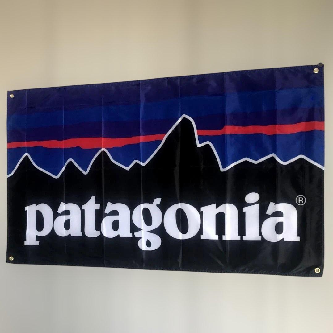 ★室内装飾仕様★パタゴニア patagonia バナー フラッグ USA雑貨