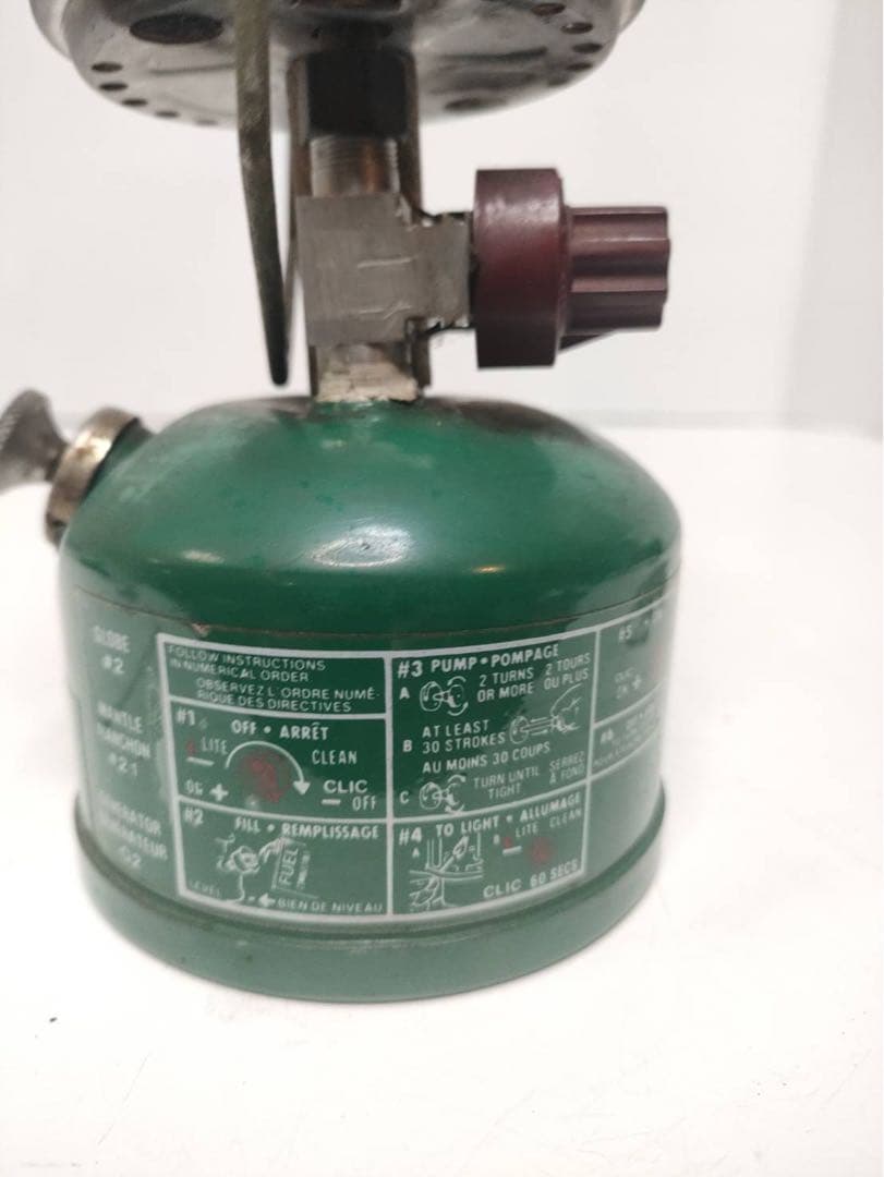 G1673Coleman Peak 1 モデル 222 ランタン カナダ製