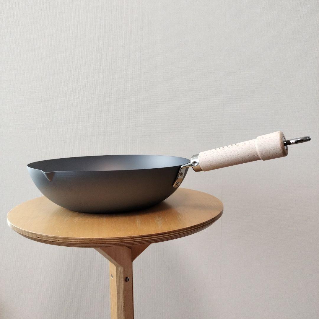 【新品】炒め鍋 30cm 鉄 日本製 リバーライト 極