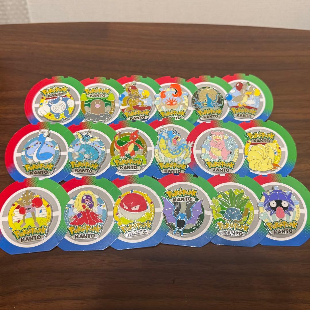 【ポケパークカントー】ポケモンピンズセット　全18種