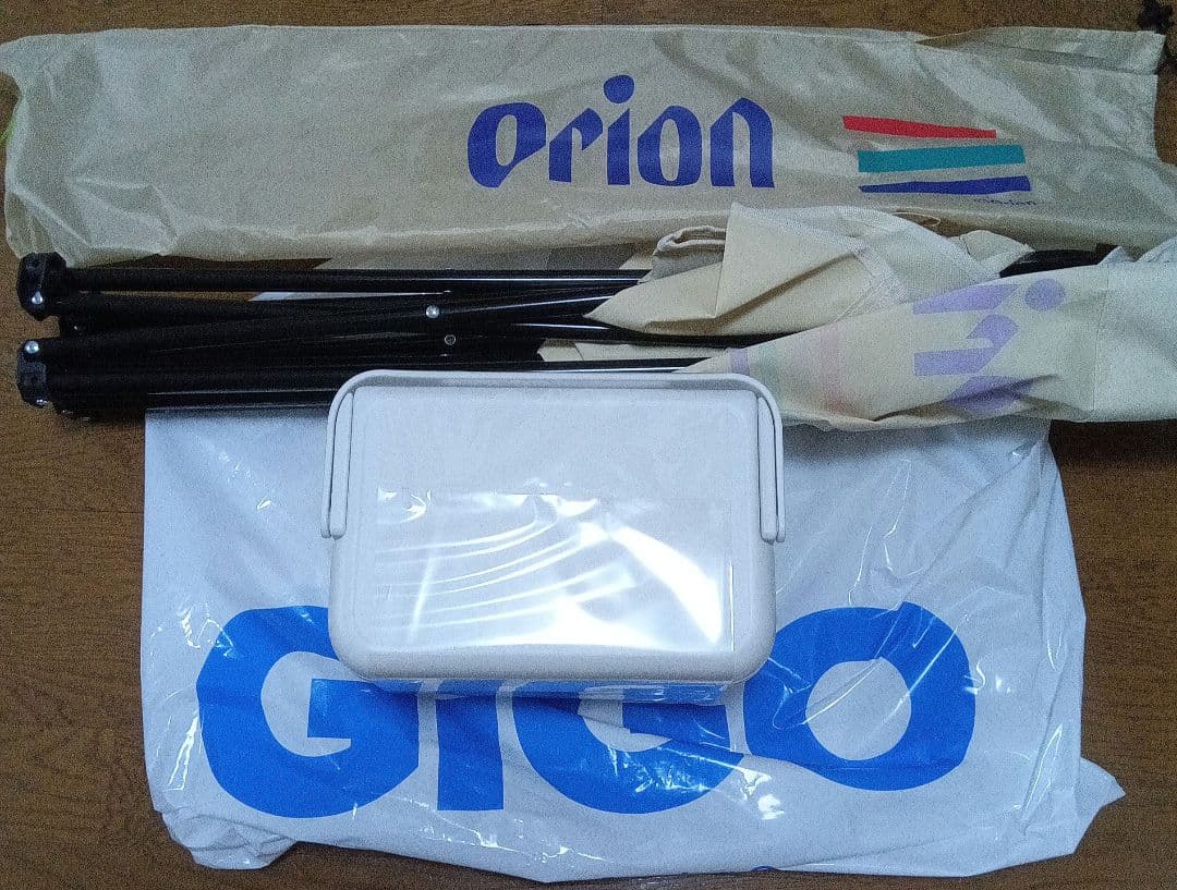 Orion アウトドアチェア 収納ケース付きと、クーラーボックスセット