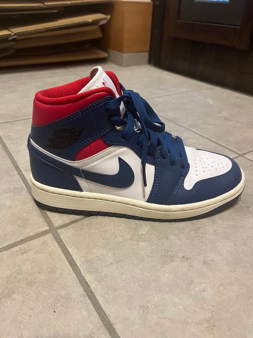 Nike Air Jordan 1 ネイビー/ホワイト/レッド ハイカット
