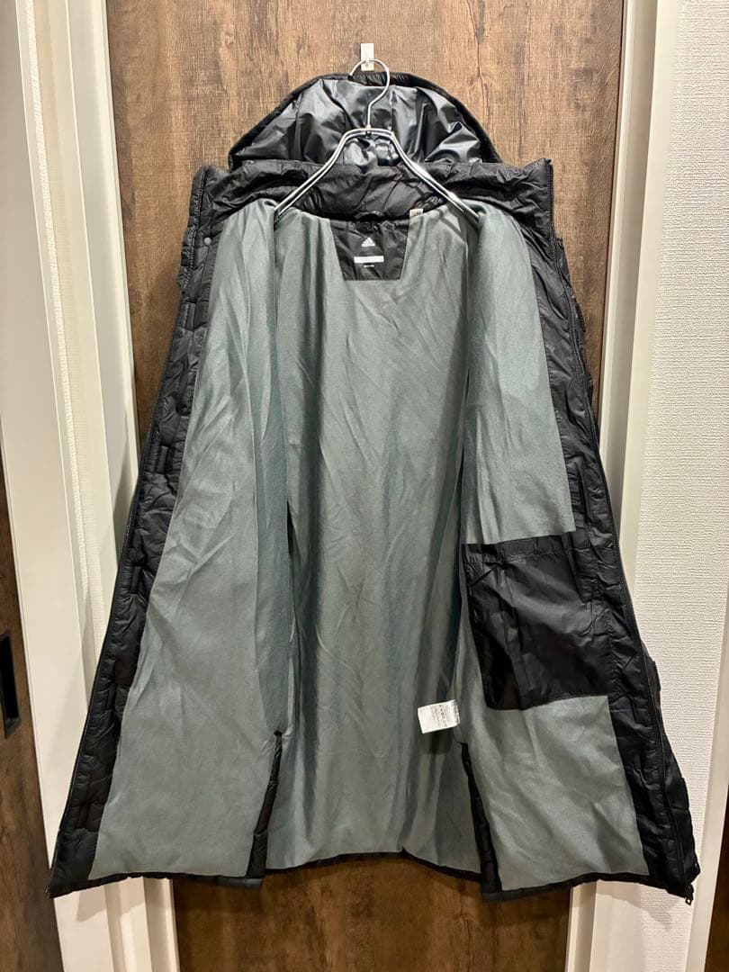 定価15,400円 美品 adidas ベンチコート 160 ベンチダウン