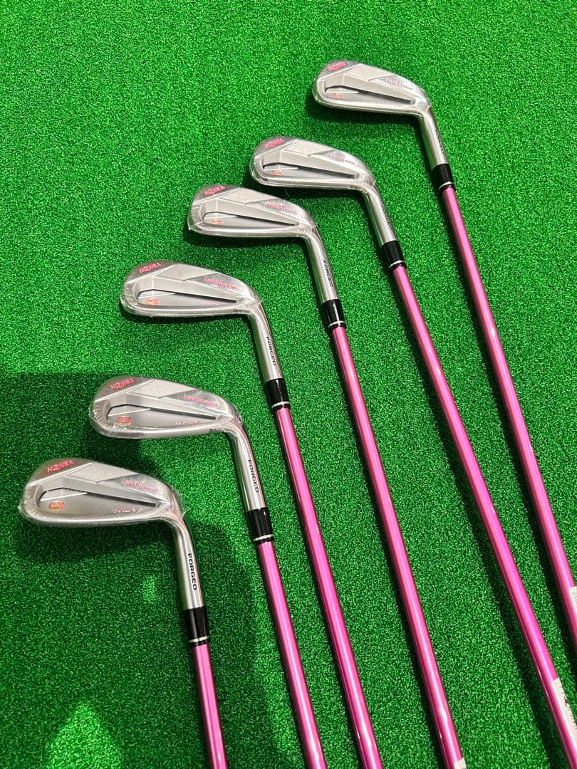 HONMA イ・ボミ限定モデルTR20Pアイアンセット 6〜11番85SR 新品