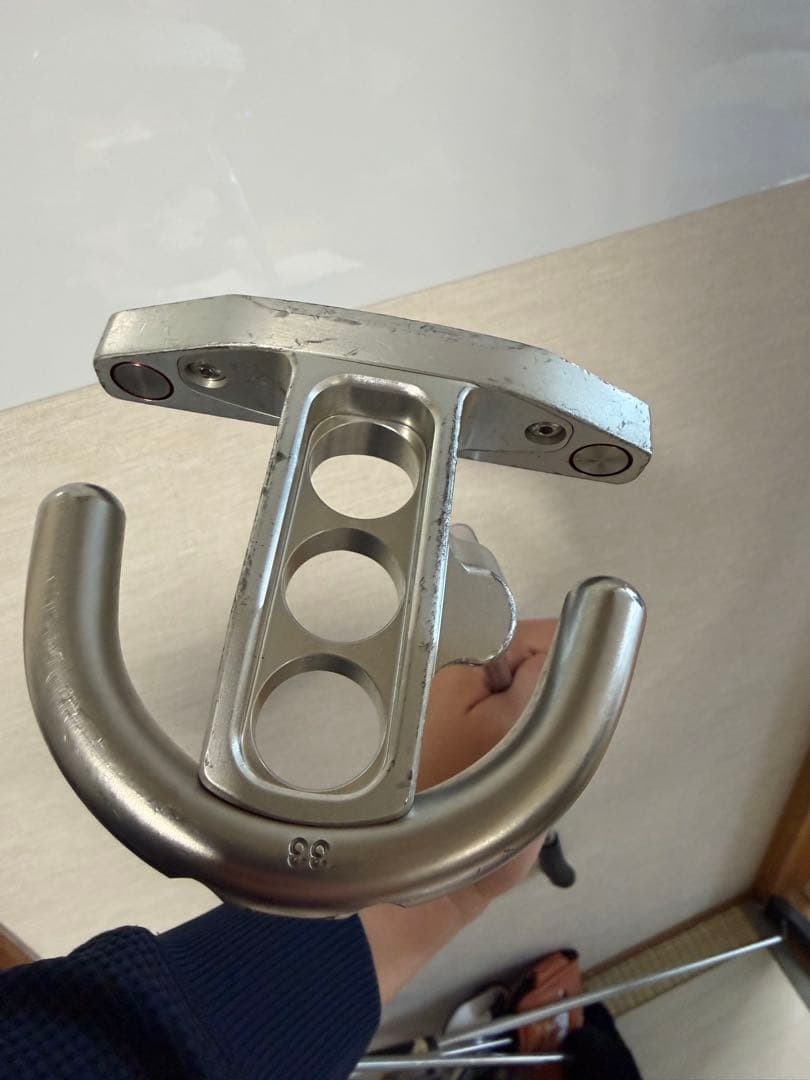Scotty Cameron パター シルバー 3つの穴
