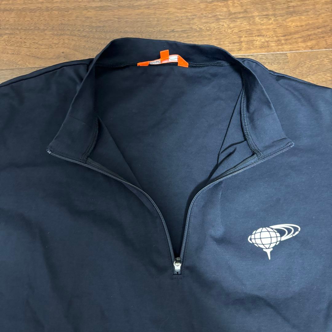 BEAMS GOLF ORANGE LABEL ストレッチモックネックシャツ