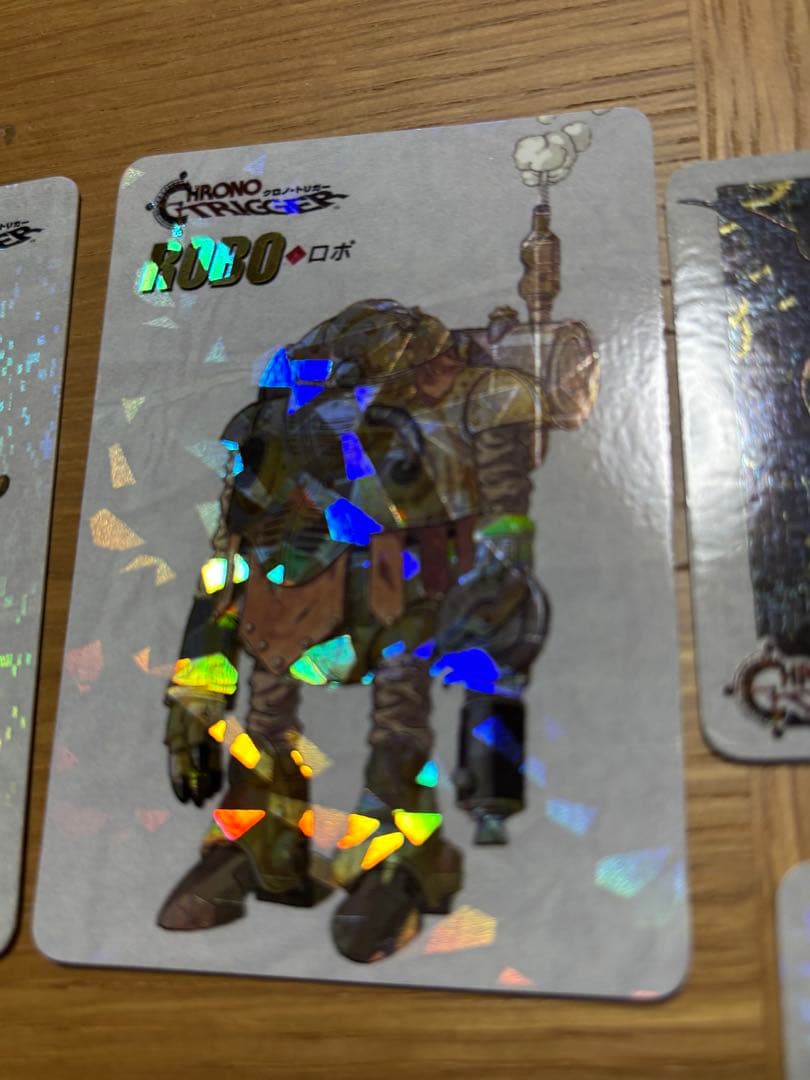 【極美品】クロノトリガー予約特典特製プリズムカード（非売品）5枚組　袋付き