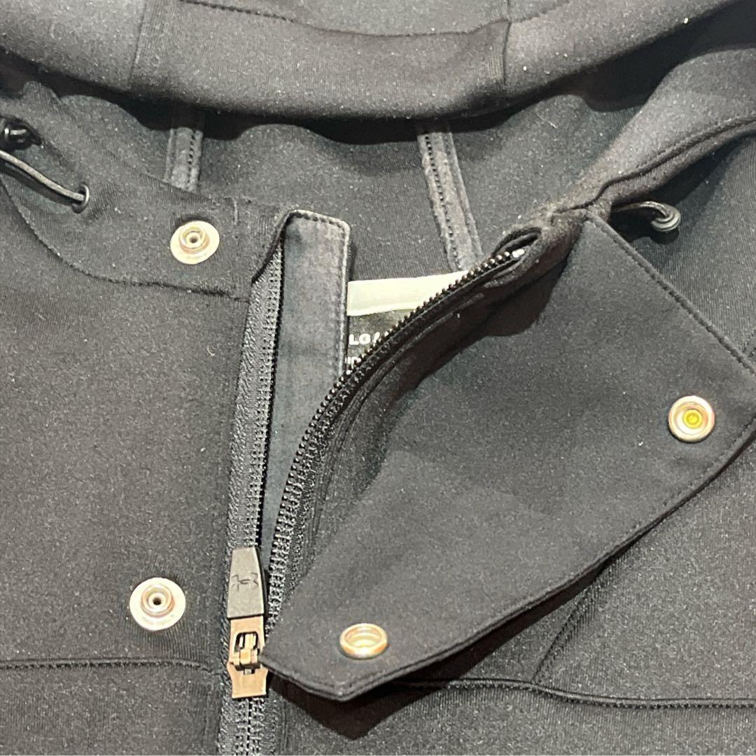 UA UNDER ARMOUR ハイブリッドニットジャケット ブラック L