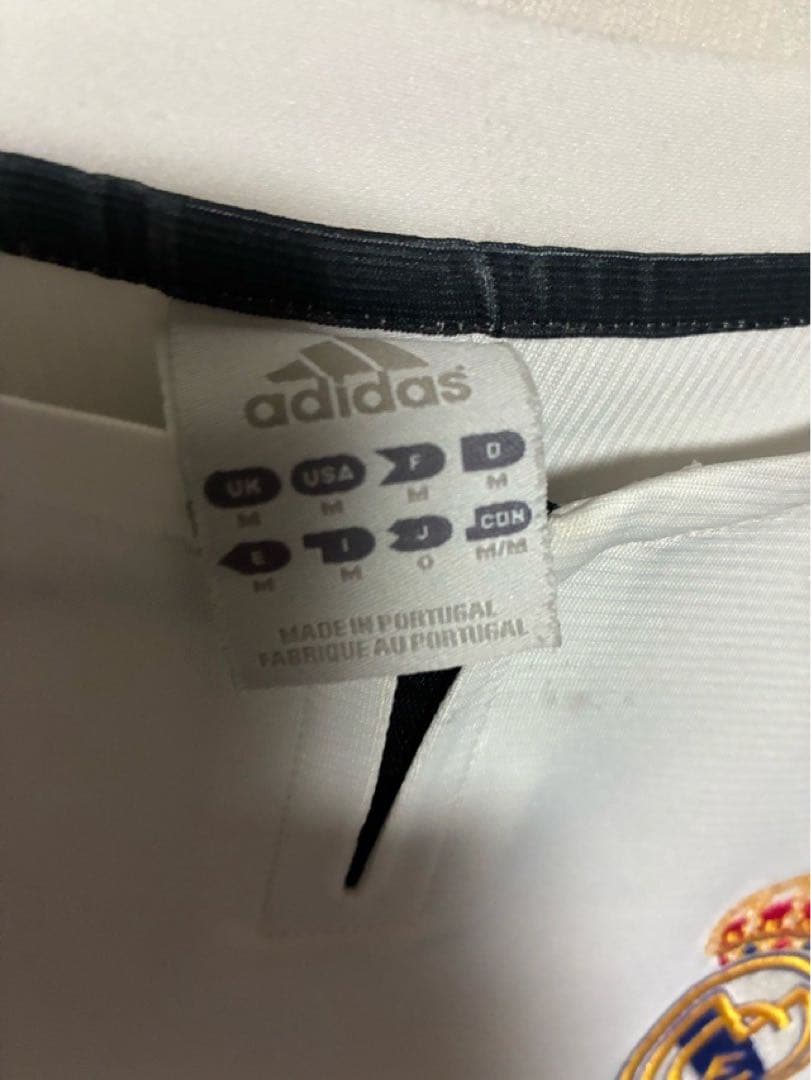 adidas レアル・マドリード 03-04 CLパッチ ユニフォーム Oサイズ