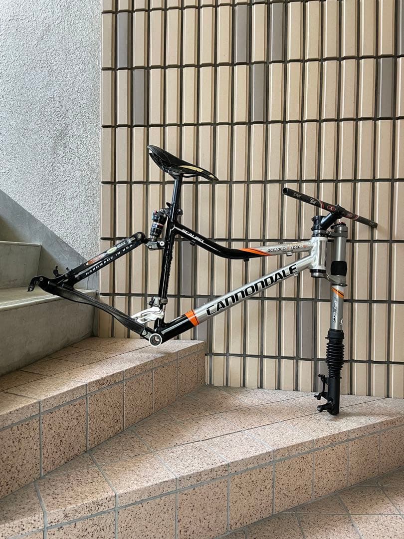 メイド イン USA Cannondale Scalpel レフティフォーク付き