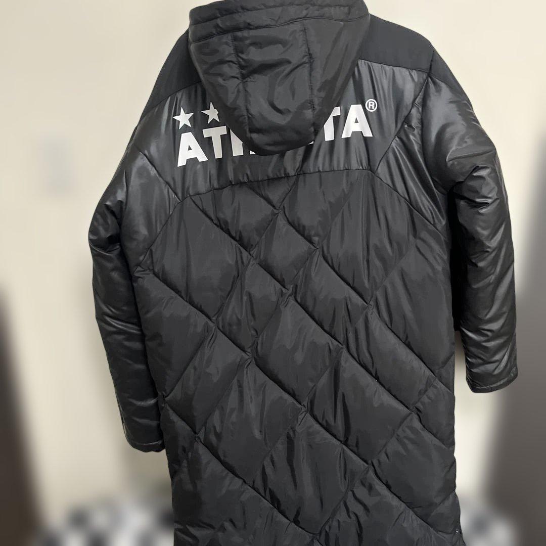 ATHLETA ブラック ベンチコート