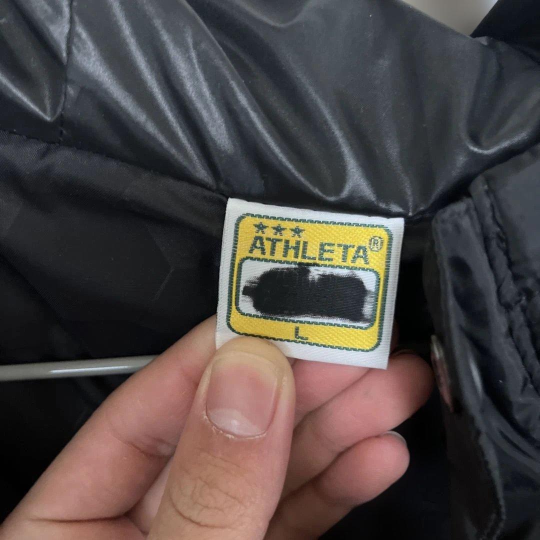 ATHLETA ブラック ベンチコート