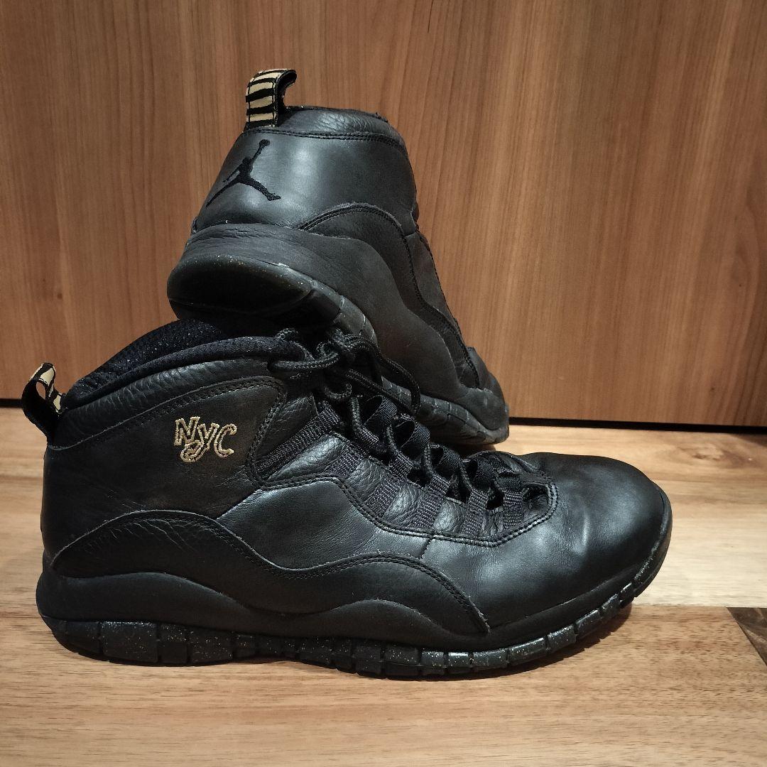 ナイキ AIR JORDAN 10 RETRO NYC 送料込 期間限定値下げ