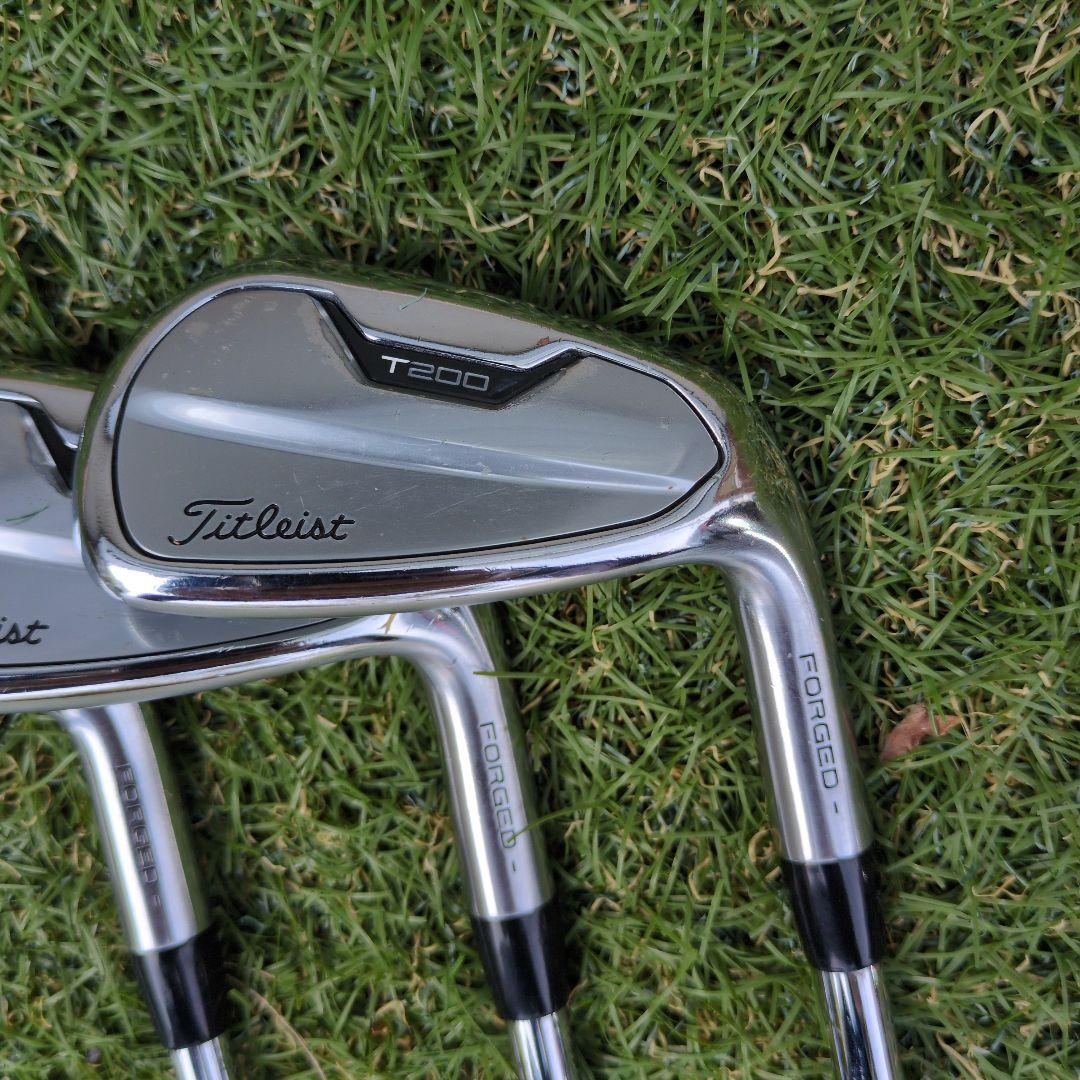 ☆早い者勝ち☆Titleist 5本Ｔ200 NSPRO880amc S