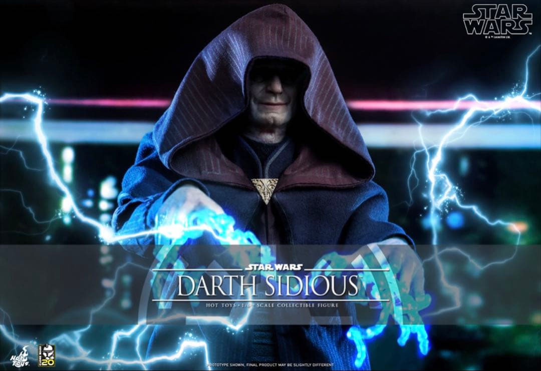 【新品未開封】スター・ウォーズ ホットトイズ ダース・シディアス