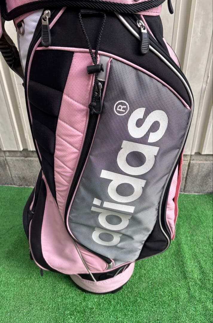 アディダス 軽量ユニセックス スポーツカート★中古/★ゴルフ キャディバック