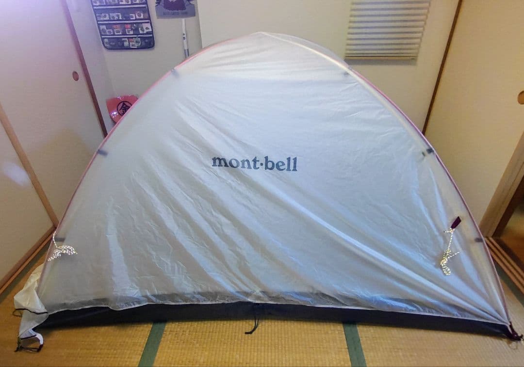 美品☆mont-bellステラリッジ２　吊り下げ式現行モデル（アイボリー）