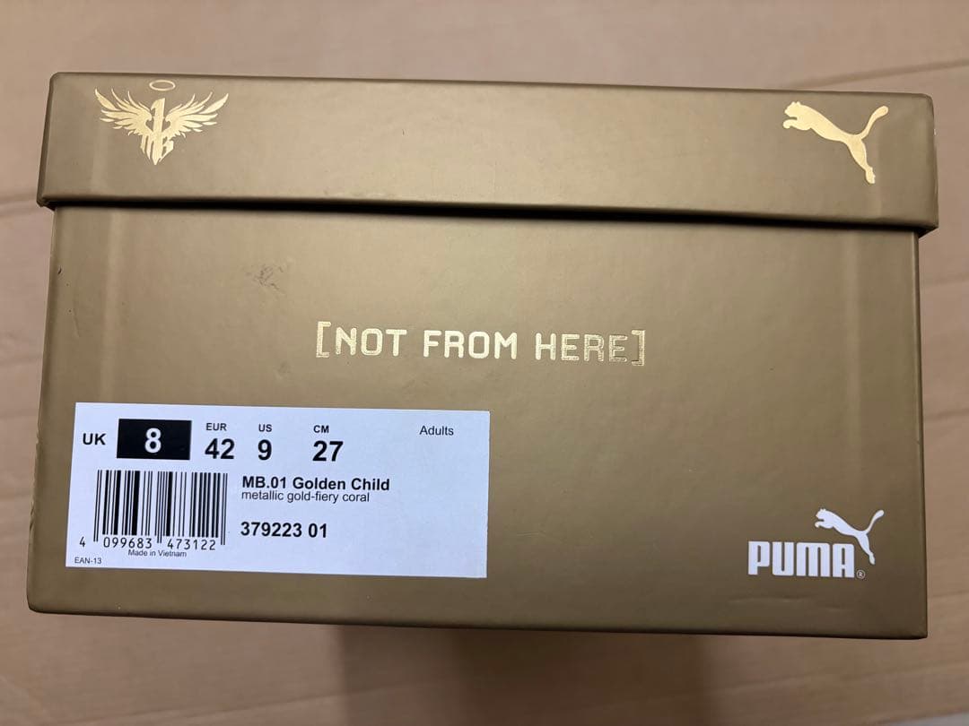 シューズ(男性用) PUMA MB.01 Golden Child 27cm