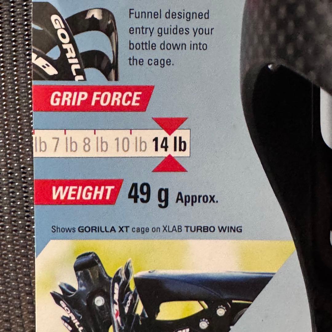 XLAB GORILLA XT 14 CAGE ボトルケージ