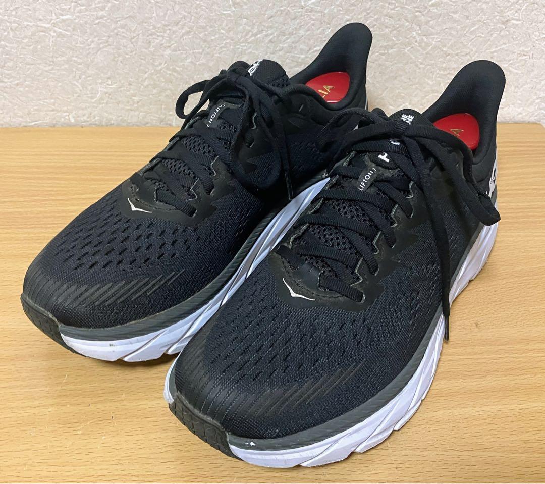 ★HOKA ONE ONE CLIFTON 7 WIDE クリフトン7 27cm
