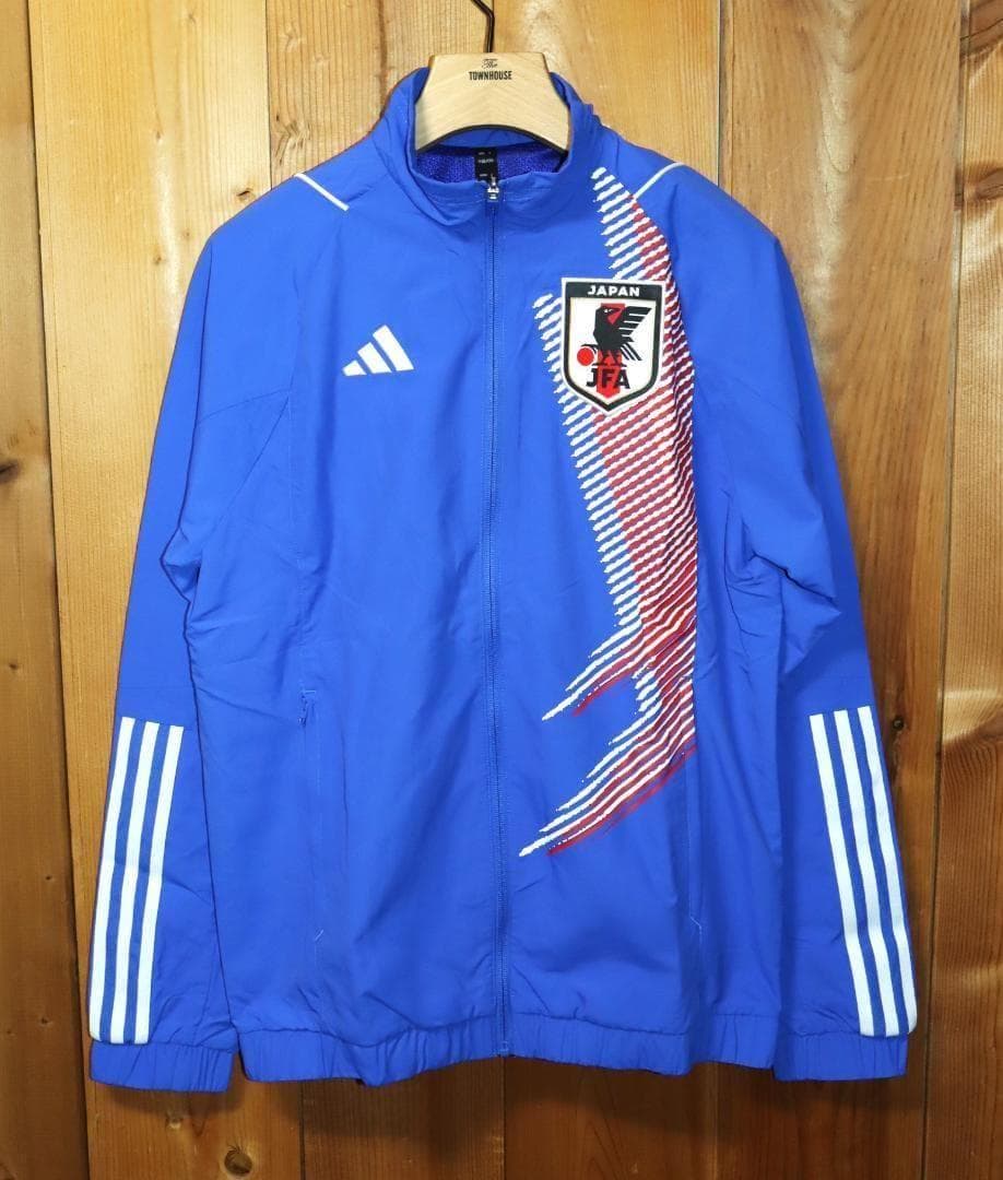 新品 adidas サッカー日本代表 2022 トラベル ジャケット (M) Ⓗ