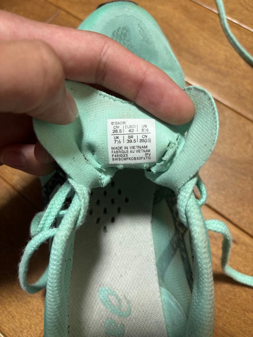 ASICS スパイクシューズ ミントグリーン　SORTIEMAGIC RP 6