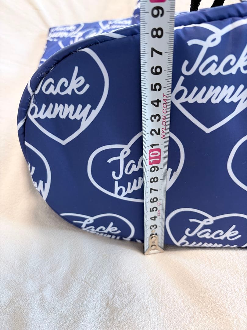 Jack Bunny!! ジャックバニー ハート柄 ロッカーバッグ トートバッグ