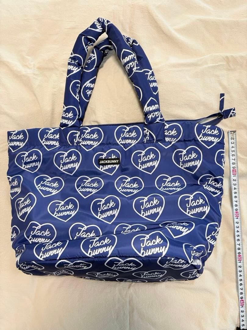 Jack Bunny!! ジャックバニー ハート柄 ロッカーバッグ トートバッグ
