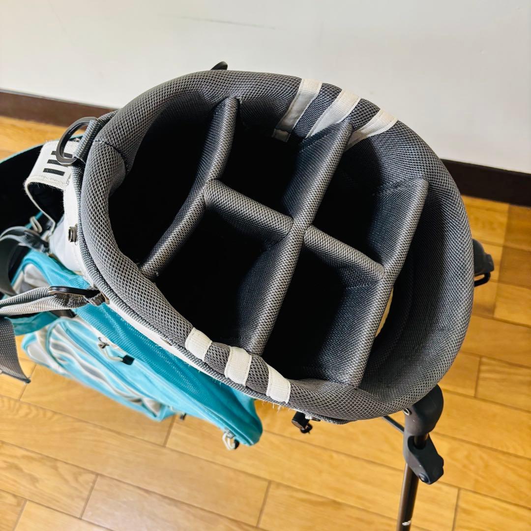 【希少美品】　アディダス　レディース用　スタンド式キャディバッグ　送料込み